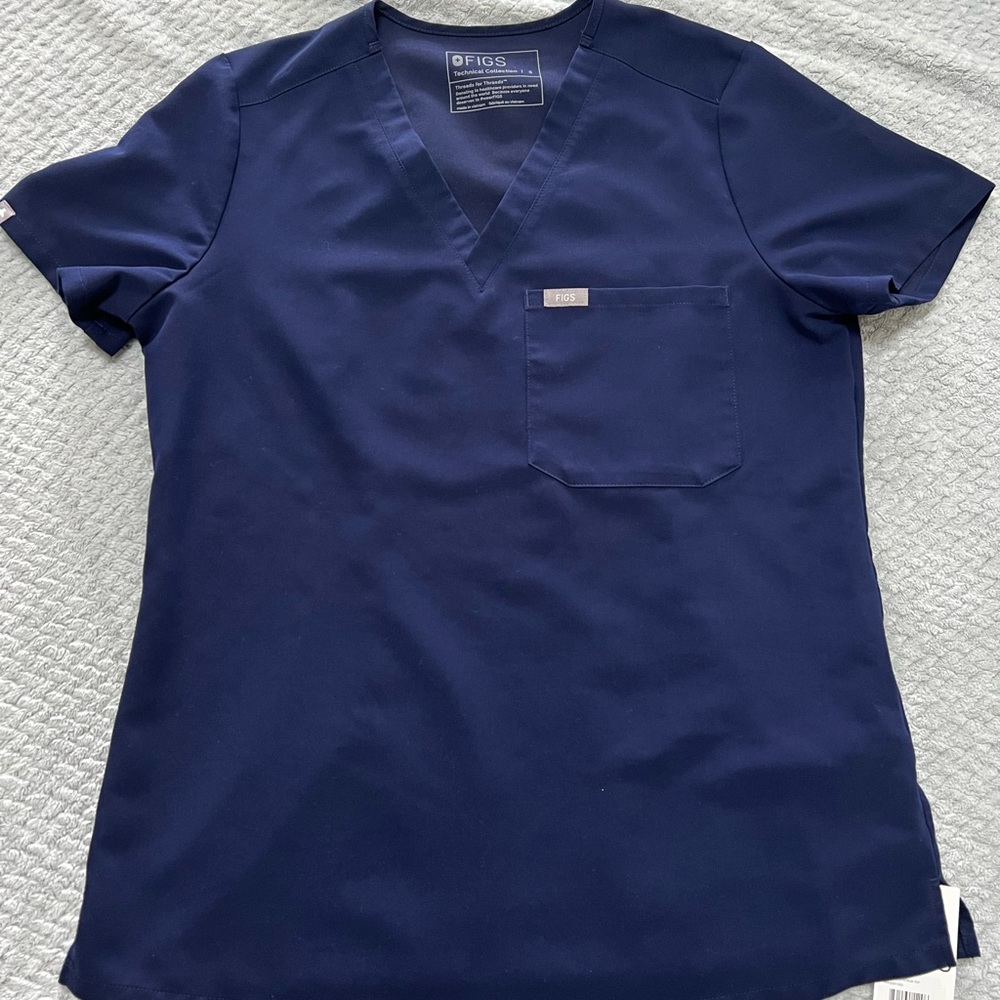 Figs scrubs top